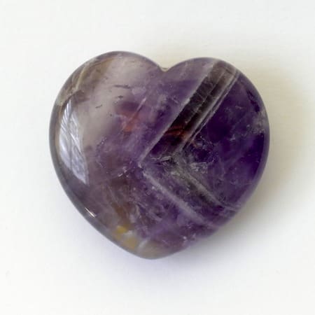 Amethist hartje 2,5cm
