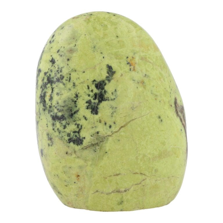 Groene opaal gepolijste zuil V01 uit Madagaskar