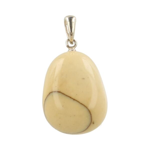 Mooakietjaspis hanger met oogje