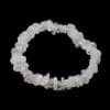 Witte maansteen armband in split uitvoering