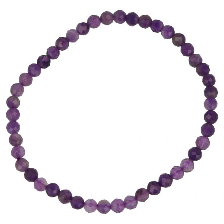 Amethist armband gefacetteerd