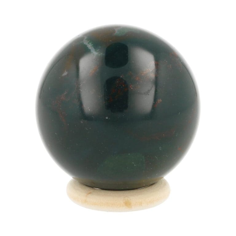 Heliotroop bol met diameter van 48mm