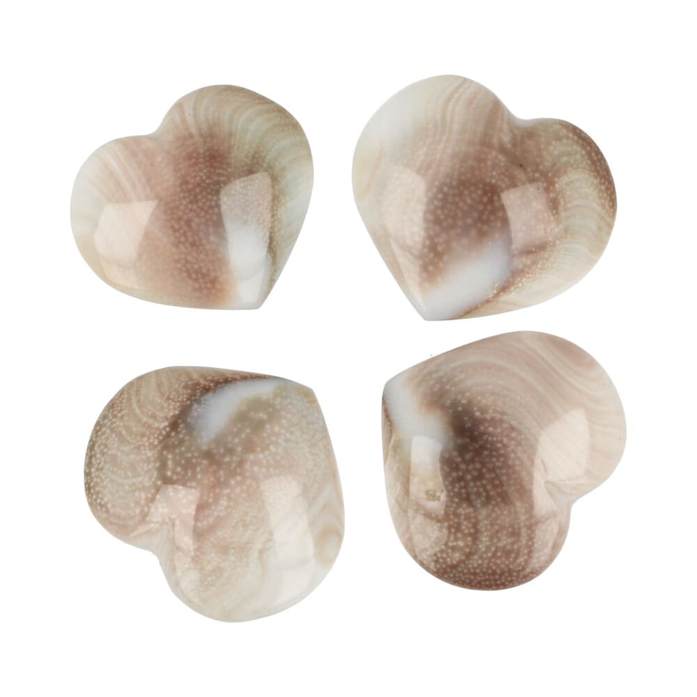 Oog van St Lucia hart van 3-3,5cm