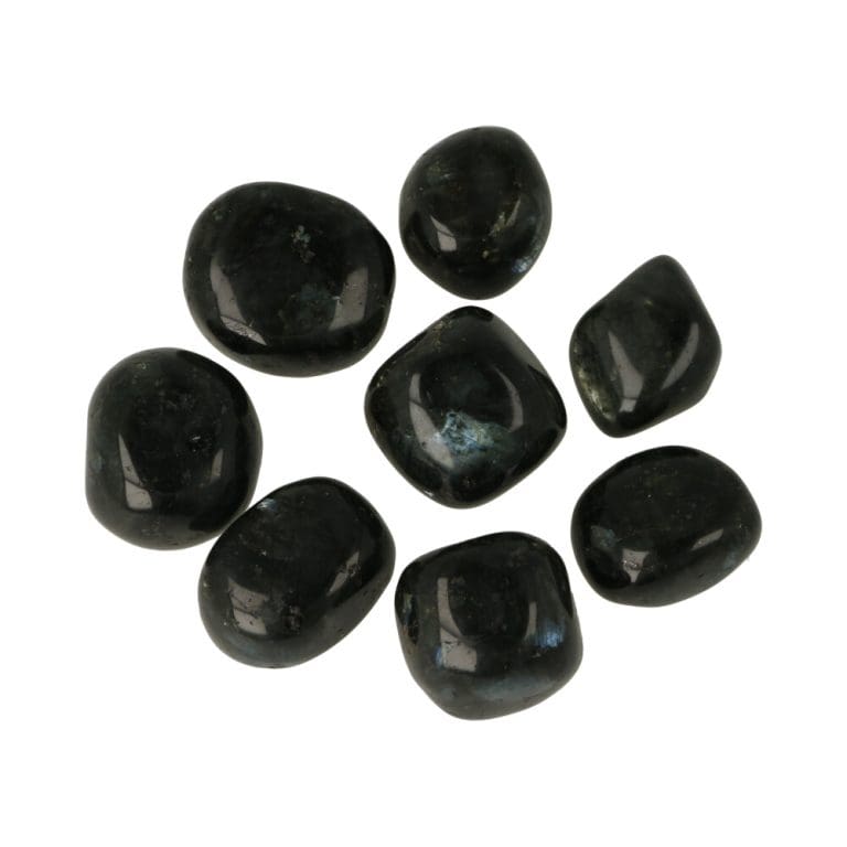 Larvikiet trommelsteen uit Noorwegen