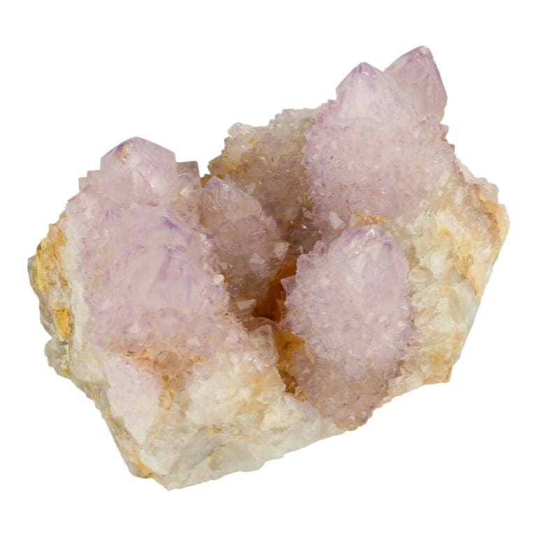 Spiritkwarts cluster 'o' uit Zuid Afrika