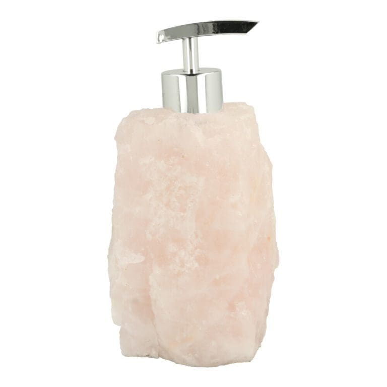 Zeep pompje rozenkwarts