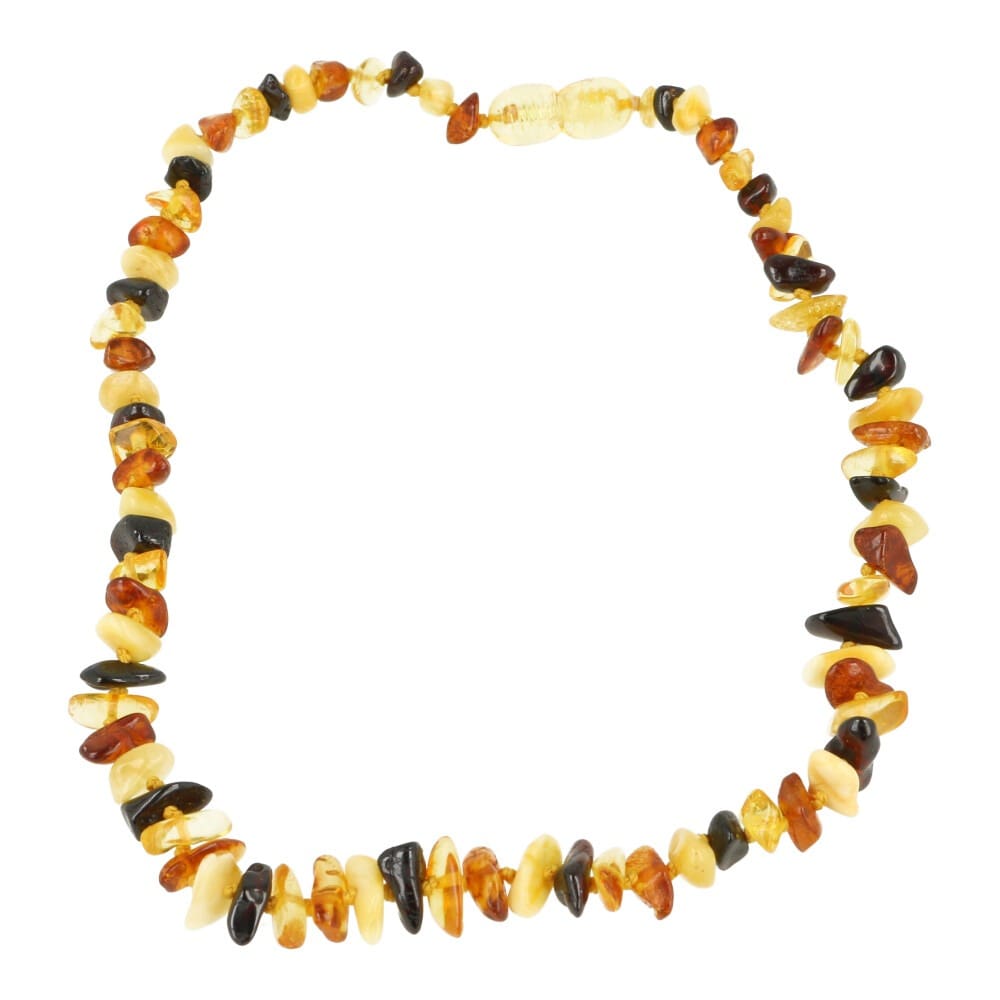 Barnsteen ketting voor baby's - multicolor