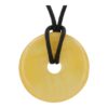Oranje calciet donut hanger van 30mm