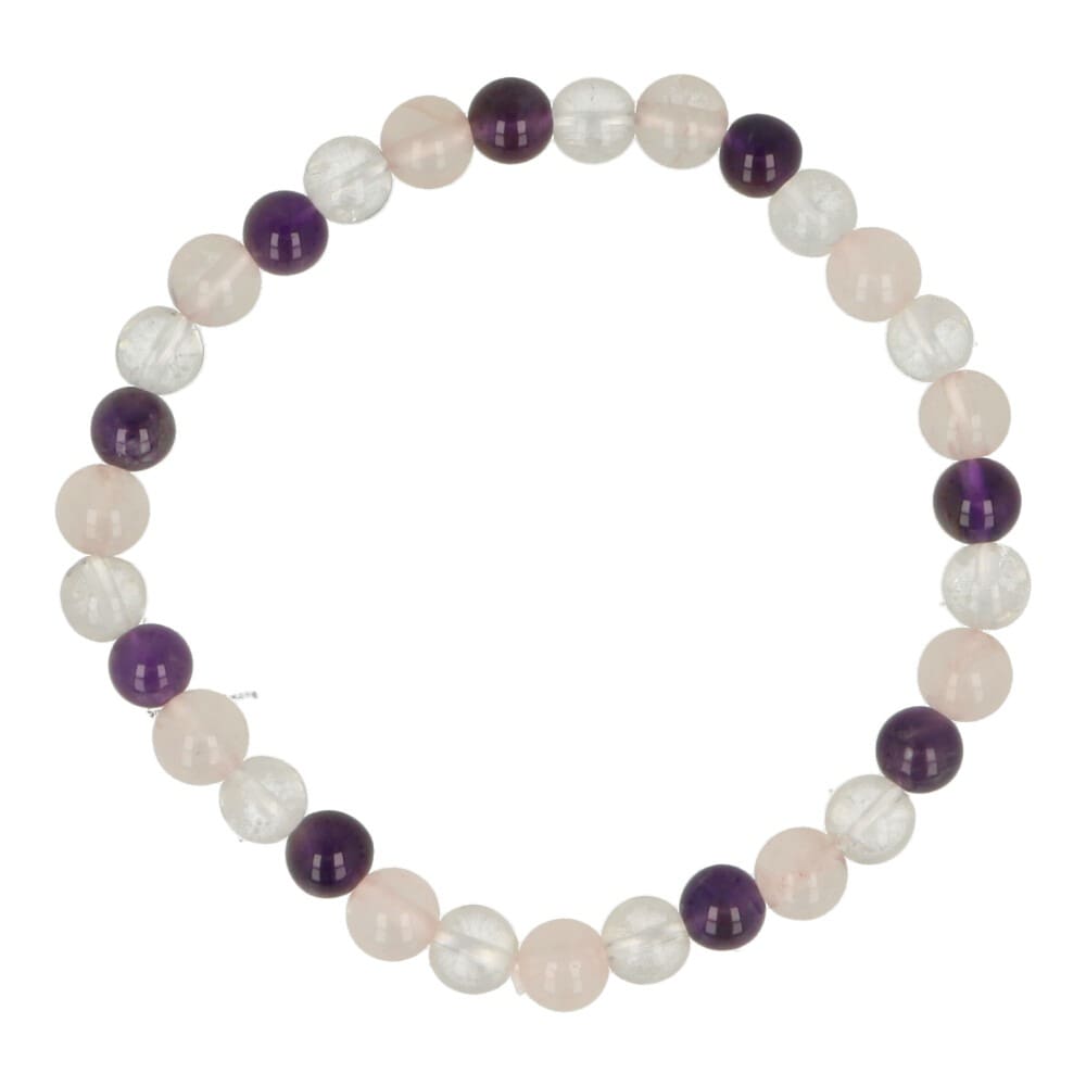 Gouden driehoek armband 6mm