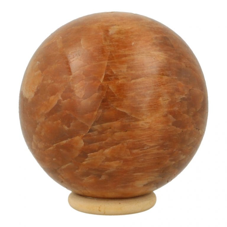 Maansteen bol met diameter van 83mm uit Madagaskar