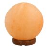 Zoutlamp in bolvorm van 17cm