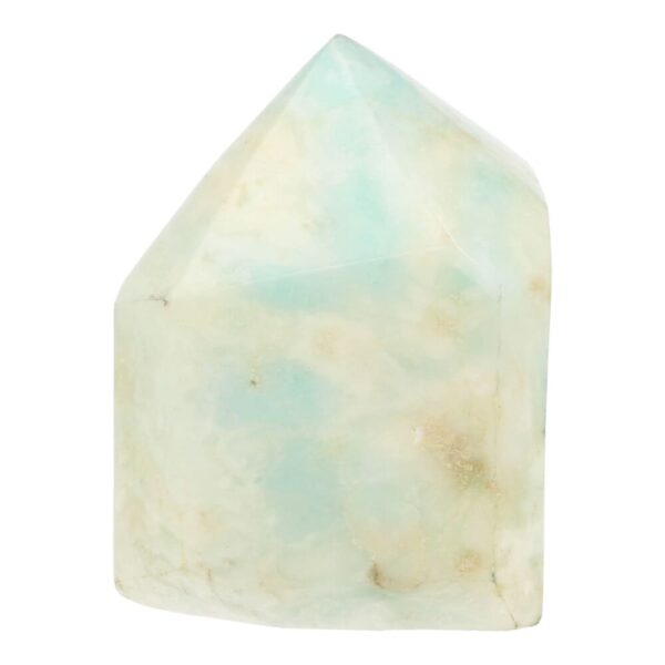 Blauwe aragoniet met smithsoniet punt