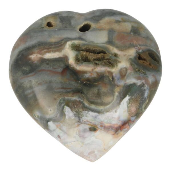 Oceaanjaspis hart 82mm