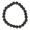Zwarte toermalijn armband met 8mm kralen