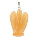 Carneool engel hanger met oogje