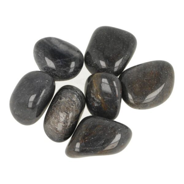 Blauwe aventurijn trommelsteen van circa 3cm