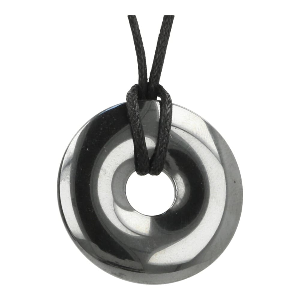 Hematiet donut hanger 3cm