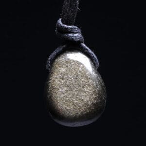 Goudglans obsidiaan