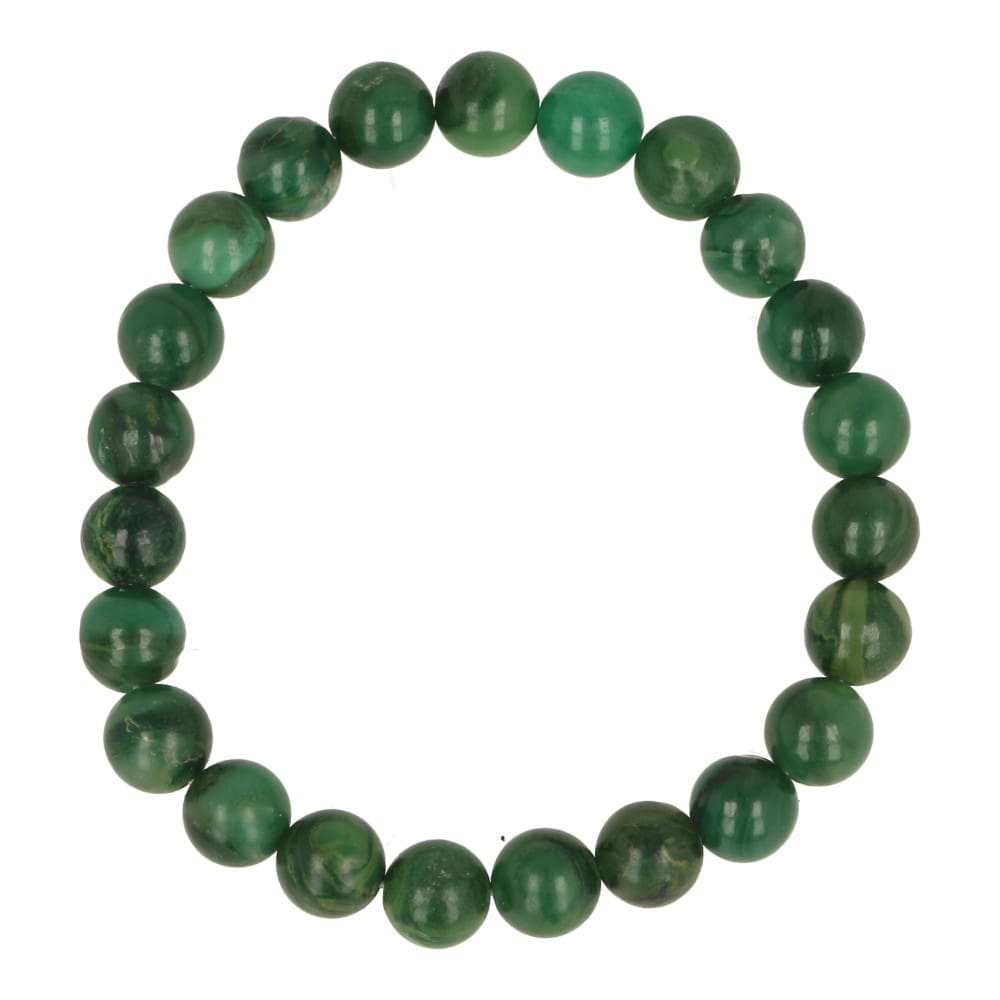 Mooie jade armband met kralen van 8mm