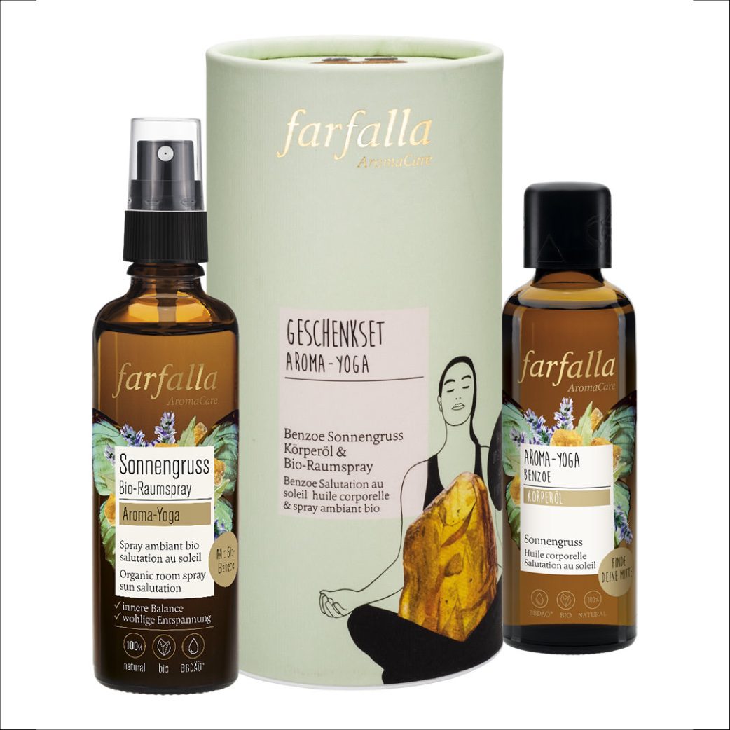 Zonnegroet cadeauset Farfalla