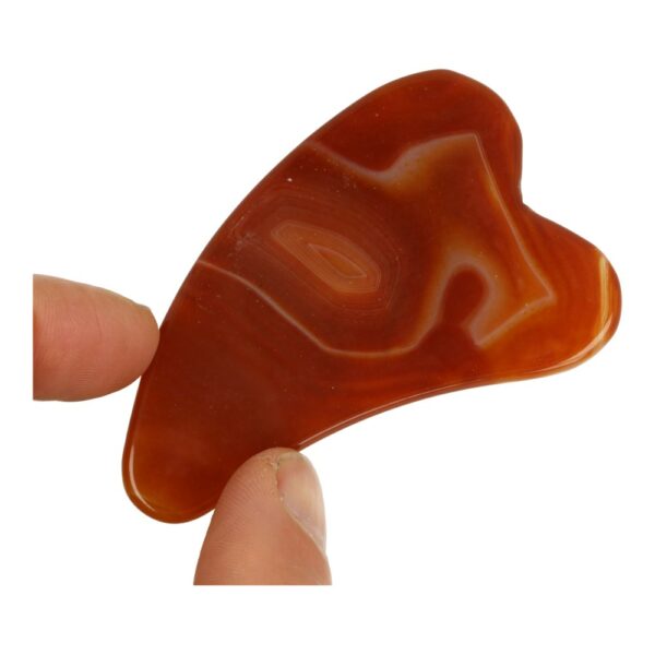Carneool Gua Sha voor gezichtsmassage