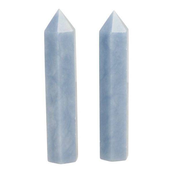Mooie slanke angeliet toren van 10cm hoog
