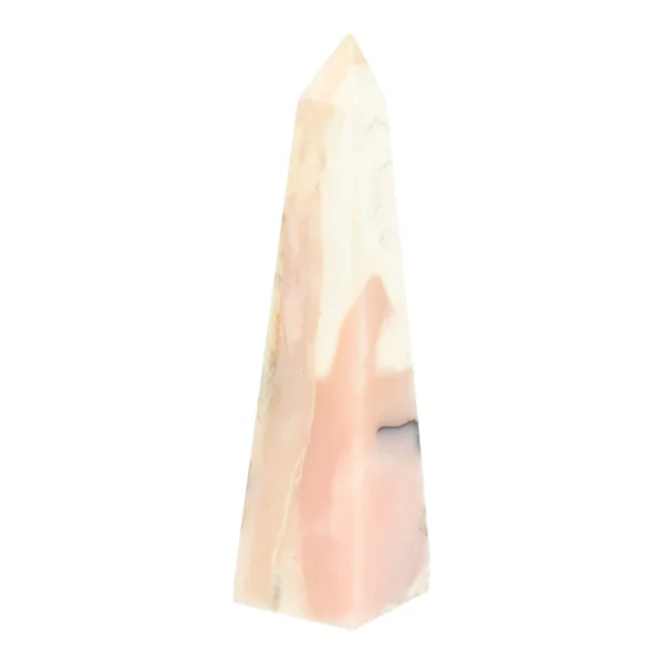 Mooie roze opaal toren van ruim 11cm hoog