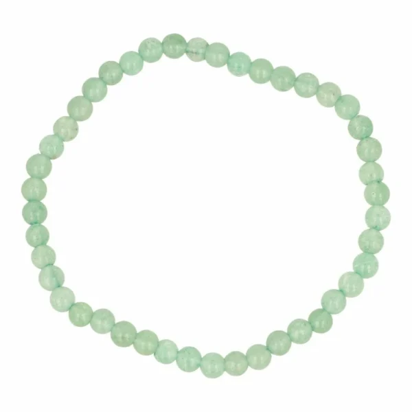 Groene aventurijn armband met kralen van 4mm