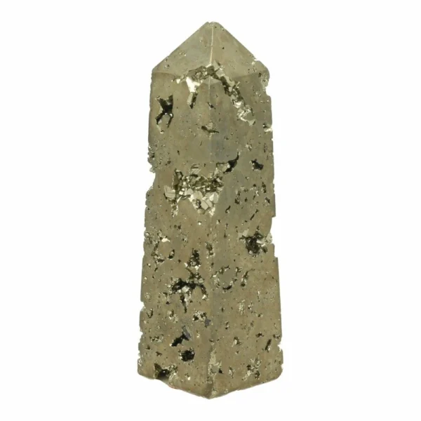 Fraaie pyriet toren van 9cm hoog uit Peru