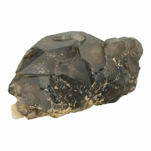 Fraai cluster elestiaal rookkwarts uit Afrika van 11cm lang