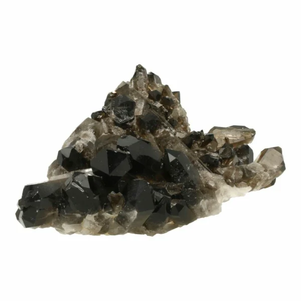 Rookkwarts cluster ruw nr3 uit Brazilië van 16cm breed