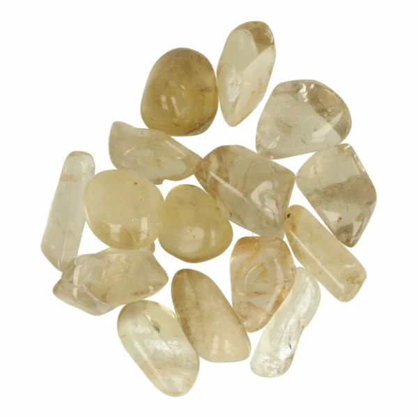 Fraaie natuurlijke citrien trommelsteen van 3cm