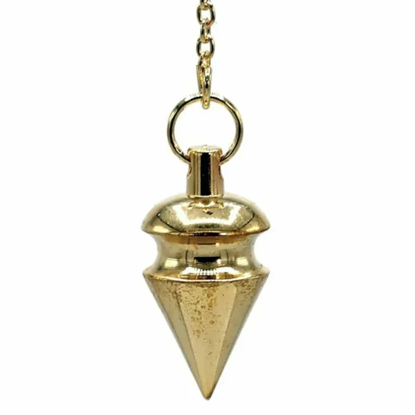 Pendel van verguld messing van 3cm hoog