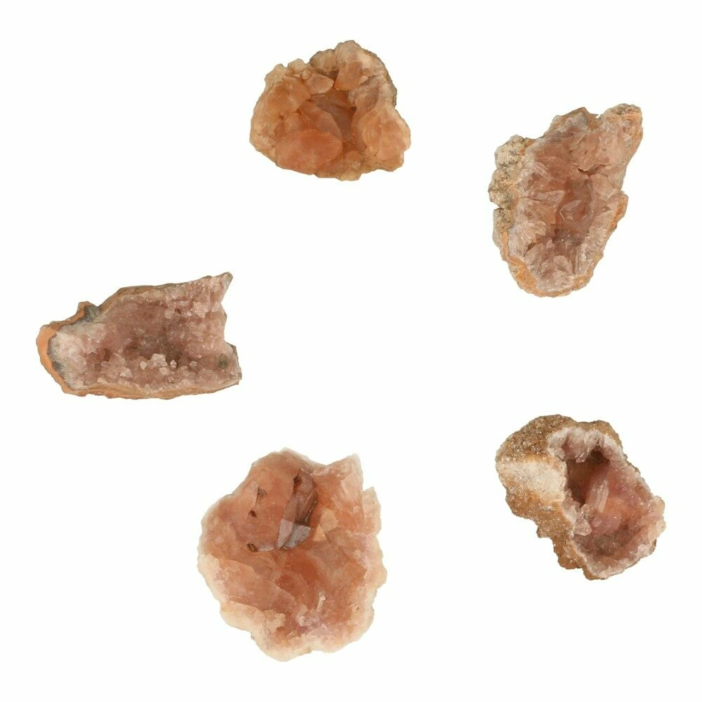 Roze amethist geode 3-4cm