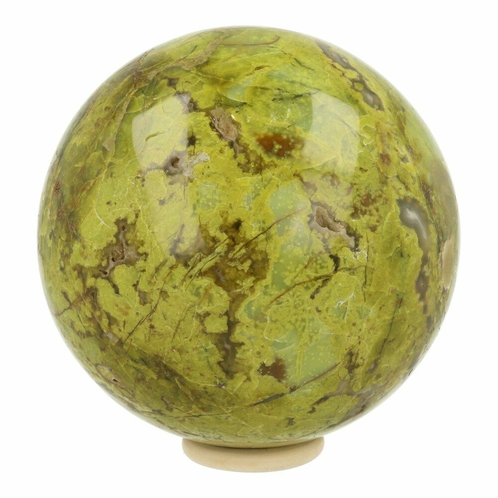 Groene opaal bol 138mm