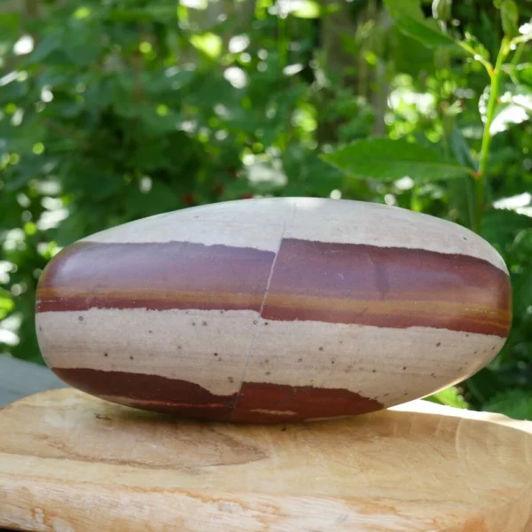Bijzondere Shiva lingam van 20cm lang uit India