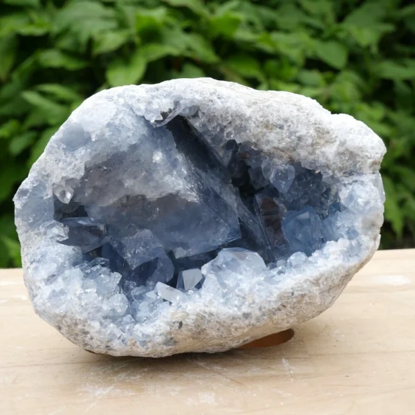 Prachtige, A-kwaliteit celestien geode van 3,2kg uit Madagaskar