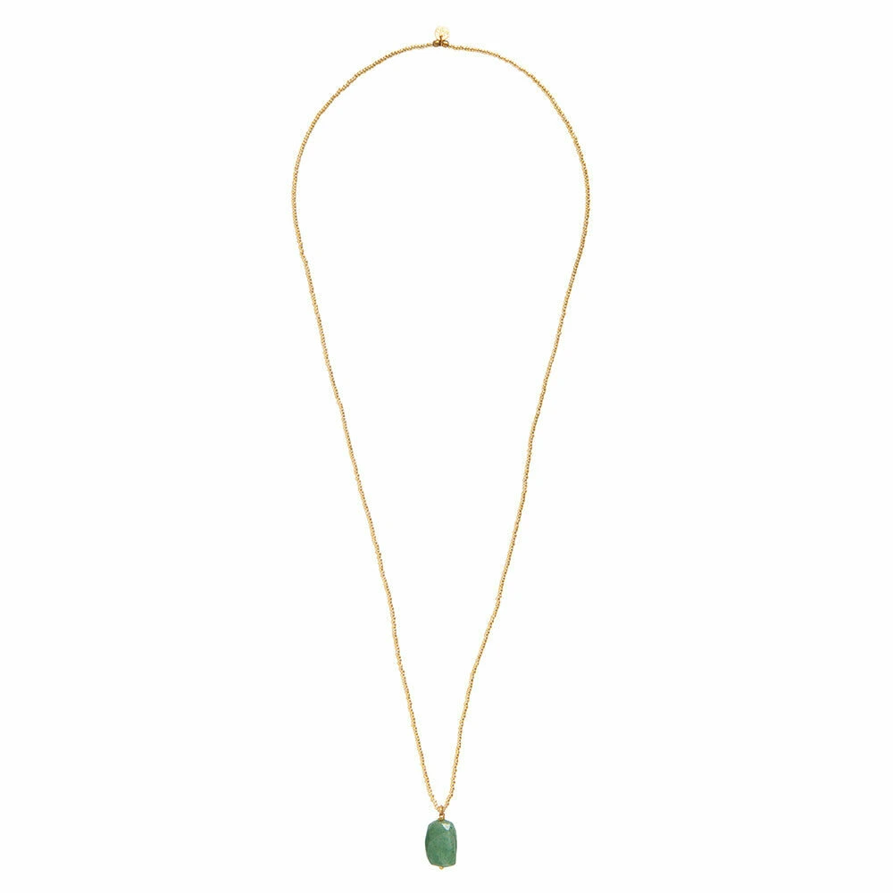 Groene aventurijn ketting 'Calm' A Beautiful Story