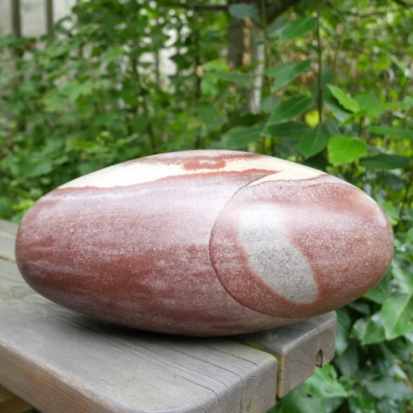 Fraaie grote Shiva lingam van 28cm lang uit India