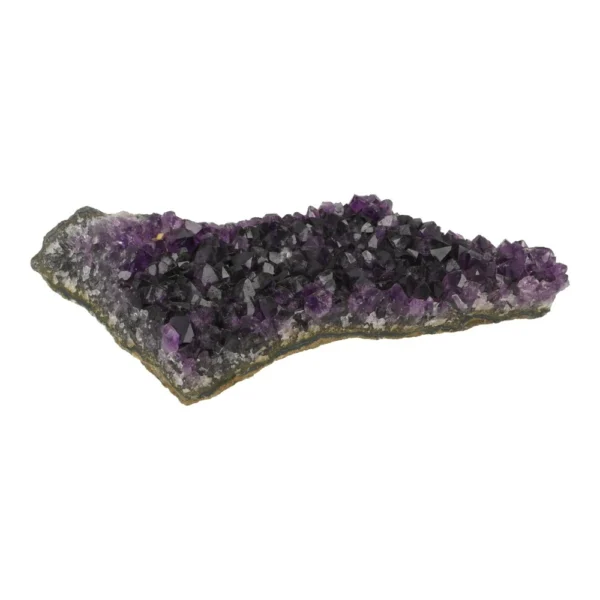 Mooi donkerpaarse amethist ruw nr1 van 23cm lang uit Brazilie
