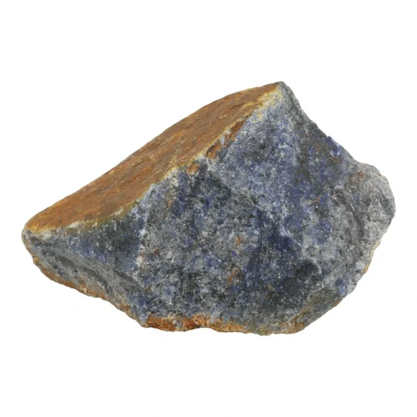 Fraaie donkerblauwe dumortieriet ruw nr4 uit Mozambique