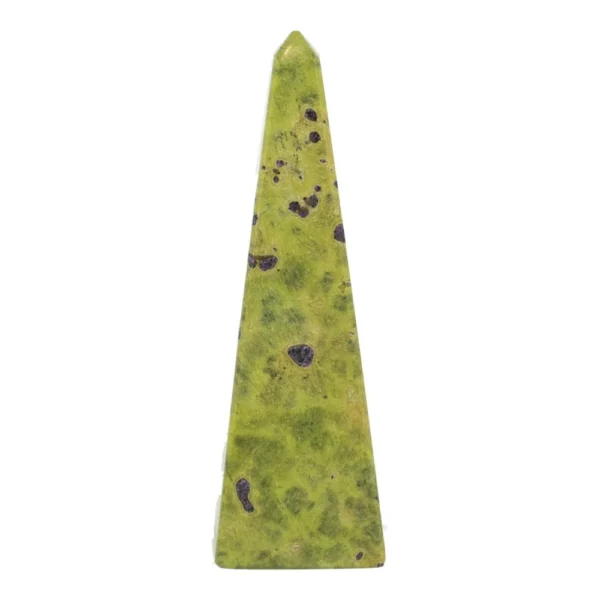 Fraaie heldere atlantisiet obelisk van 98mm hoog uit Australië