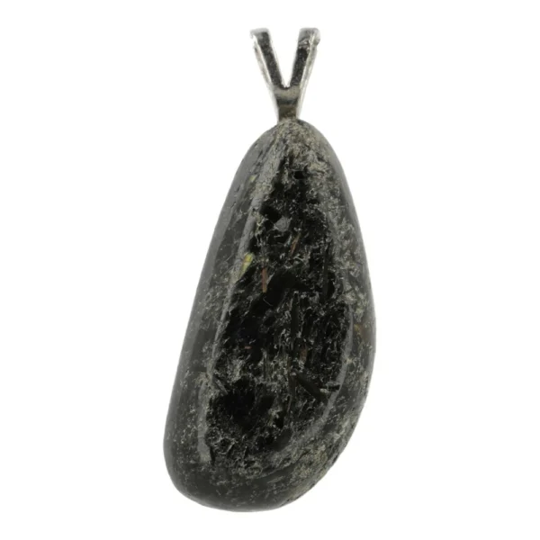 Nummiet hanger met oogje van zilver (nr.2)